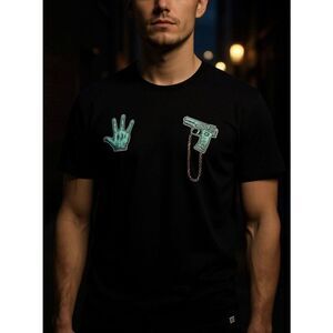 Unisex Black Run The Jewels Merch RTJ2 T-Shirt #131